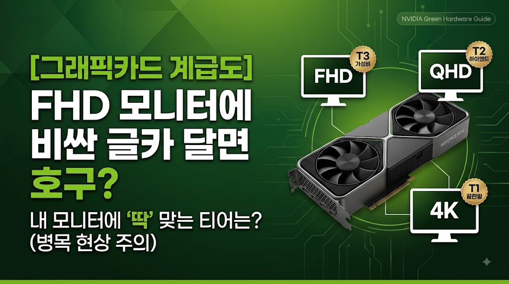 2026 그래픽카드 성능 순위 티어표 FHD QHD 4K 추천 RTX 5070Ti