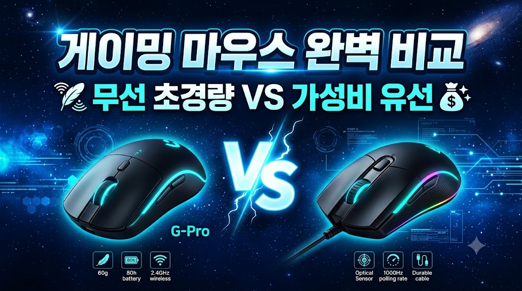 손목 피로 방지 및 롤 배그 에임 상승을 위한 FURYCUBE 초경량 무선 게이밍 마우스와 가성비 1티어 로지텍 G102 유선 추천 순위 및 PAW 센서 팩트 비교 스니펫