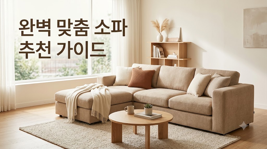 추가 배송비 없는 쿠팡 로켓설치 2026년 거실 소파 추천 비교. 반려동물 스크래치 방지와 생활 방수 기능이 있는 아쿠아텍스 패브릭 4인용 소파와 원룸 자취생을 위한 1인용 빈백 스펙 대조 팩트 스니펫