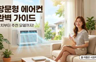 실외기 설치가 불가능한 원룸 및 작은방 자가설치를 위한 2026년형 저소음 창문형 에어컨 추천 가이드. 삼성 비스포크 무풍 윈도우핏 및 파세코 듀얼 인버터 프리미엄 신제품 스펙 대조 스니펫