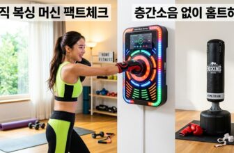 블루투스 뮤직 복싱 머신 아파트 층간소음 문제 및 무소음 스탠딩 샌드백 대안 가이드