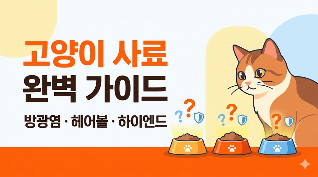 수컷 고양이 방광염 결석 관리를 돕는 유리너리 사료부터 헤어볼 토악질 억제용 인도어 고양이 사료, 성분 좋은 고단백 프리미엄 오리젠까지 목적별 고양이 사료 추천 비교 가이드