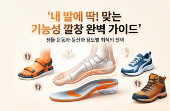 발바닥 피로 완화를 위해 평발, 안전화, 등산화 등 용도별로 추천하는 이노벨런스 및 헬릭스 기능성 아치 서포트 깔창 비교