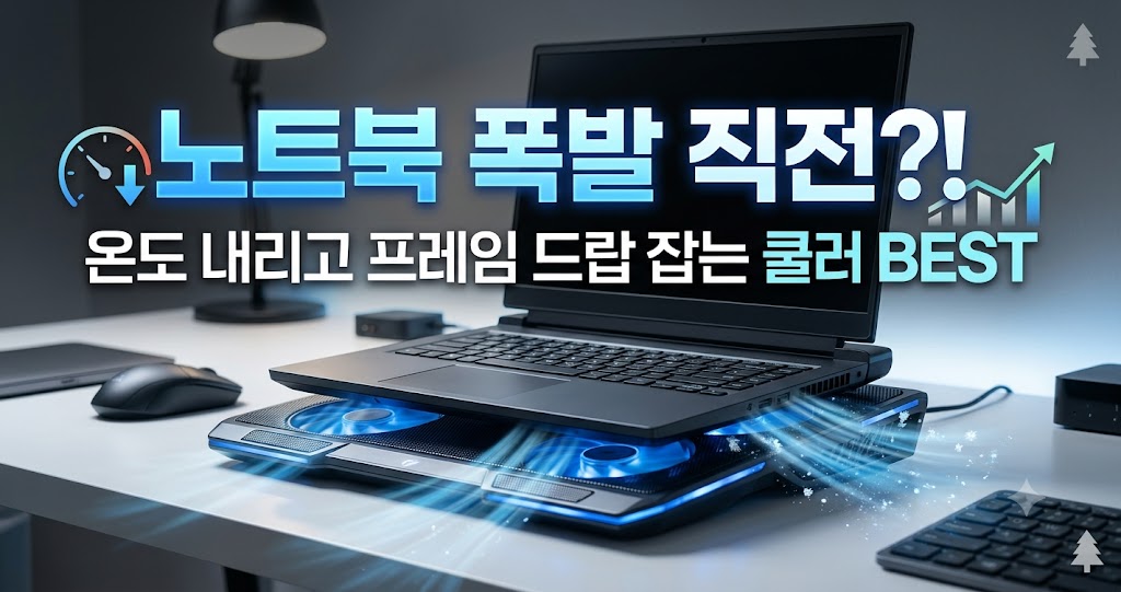 노트북 쿨러 및 게이밍 쿨링패드 추천 5종 스로틀링 방어