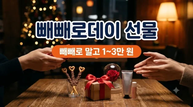 빼빼로데이 커플 선물