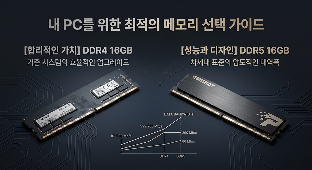 DDR4 DDR5 램 메모리 노치 규격 차이 및 메인보드 파손 주의 호환성 가이드