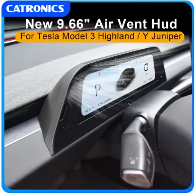 테슬라 와이드 패널 계기판