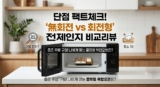 무회전 전자레인지 단점 팩트체크: 일반 회전형 및 플랫 오븐 비교