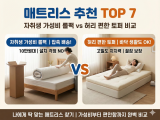 매트리스 추천 TOP 7｜자취생 가성비 롤팩부터 허리 편한 토퍼까지