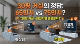 30평 거실에 65인치 사면 후회하는 이유 : 4K 시청거리 팩트체크
